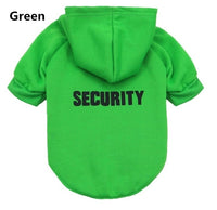 Security Cat Clothes Pet Cat Coats Jacket Hoodies For Cats Outfit Warm Pet Clothing Rabbit Animals Pet Costume for Dogs 20