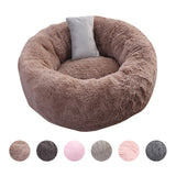 Round Winter Warm Sofa Pet Dog Calming Bed Comfortable Donut Cuddler Dog Kennel Ultra Soft Washable Dog And Cat Cushion Bed#1