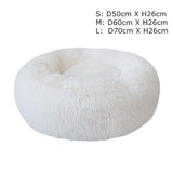 Round Winter Warm Sofa Pet Dog Calming Bed Comfortable Donut Cuddler Dog Kennel Ultra Soft Washable Dog And Cat Cushion Bed#1