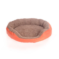 Round Winter Warm Sofa Pet Dog Calming Bed Comfortable Donut Cuddler Dog Kennel Ultra Soft Washable Dog And Cat Cushion Bed#1